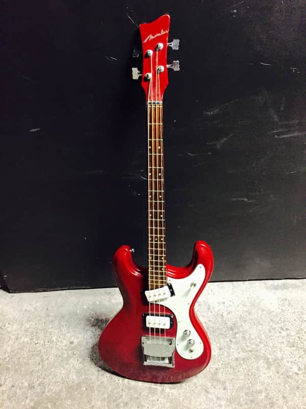 Zen-On Morales Mosrite Hi Flyer 1968 Red image 1