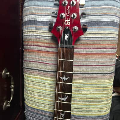 PRS SE  24 Custom 25th anniversary edition 2010 - Scarlet red image 2