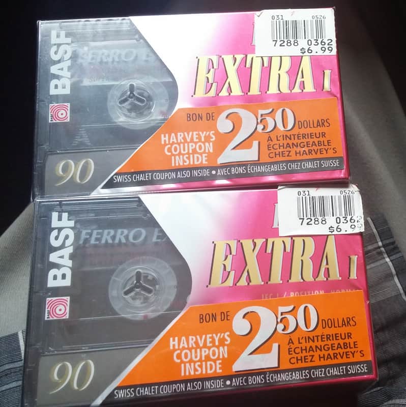 BASF BASF  FERRO EXTRA  10 Cassette Tapes 90 NEW SEALED image 1