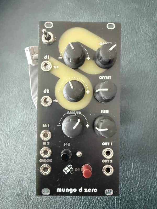 Mungo Enterprises d0 Dual Delay with Zoom Switch in Custom Black Panel image 1