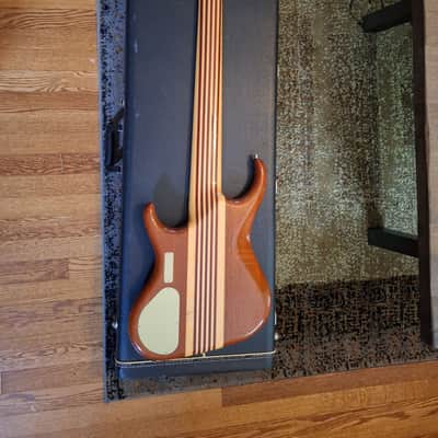 Alembic Europa 6-String Bass 1992 - Walnut Top image 7