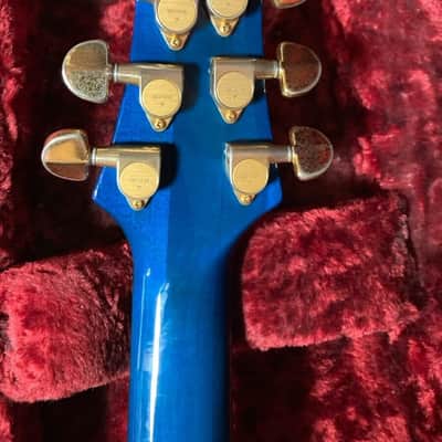 FERNANDES APG-80 Blue Burst Made in Japan 1990s Electric Guitar Used image 5