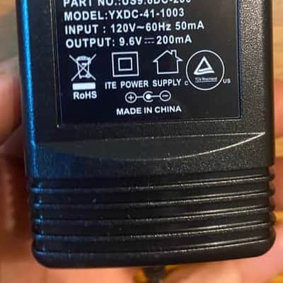Electro-Harmonix 9.6V 200mA AC Adaptor US9.6DC-200 Pedal Power Supply Apapter for Little Big Muff Holy Grail+ Metal Micro Q-Tron POG Overdrive Nano Small Stone Clone SOUL FOOD Boy Lester Synth C9 Organ Machine ECHO Dr.Q Stereo Pulsar XO Octave Multiplexer image 3