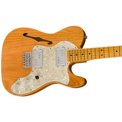 Fender American Vintage II 1972 Telecaster Thinline Maple Fingerboard - Aged Natural image 2