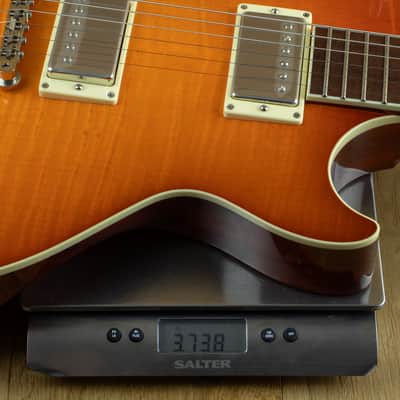 Collings City Limits Deluxe Iced Tea Sunburst Parallelogram Inlays image 5