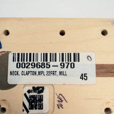 Fender Eric Clapton Stratocaster Neck Mint 26003 image 15