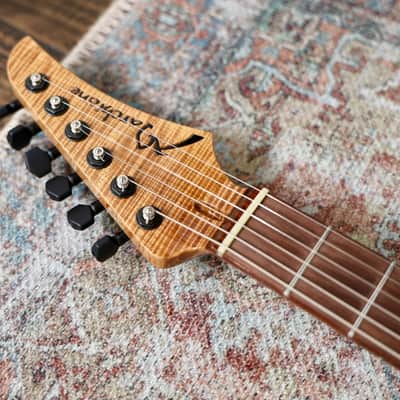 Marchione Double-Cut Bolt-On Solid Body - 2019 - Blonde. image 15