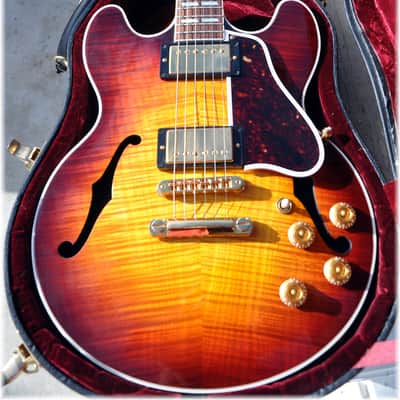 GIBSON ES-346 ES 346 Custom Shop Historic Flametop Electric GUITAR w/ COA Rare image 5