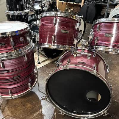 Tempro MIJ 60’s - Purple Strata 5 Pc Drum Set- Very Good Cond image 1
