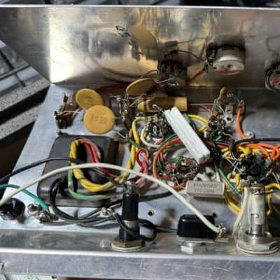 Silvertone 1482 Tube 12" Combo Amp w Tremolo & FAST Same Day Shipping Vintage 60s image 5