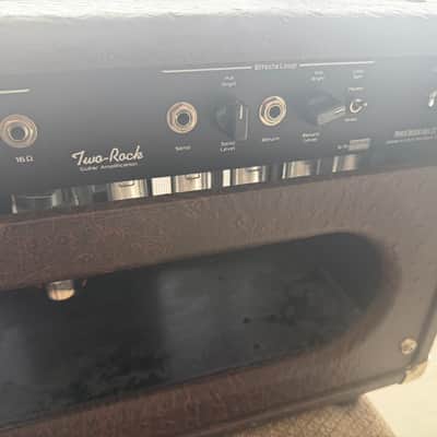 Two Rock Sensor 6L6 2-Channel 35-Watt Guitar Amp Head 2013 - 2017 - Brown Ostrich image 5