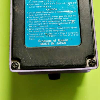 Vintage 1986 Boss DC-2 Dimension C (Blue Label) - Made in Japan - Excellent Condition with Custom Display Box image 4