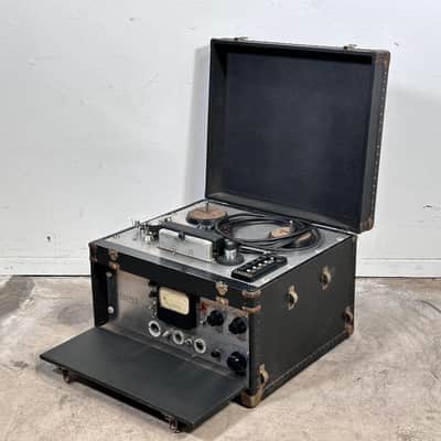 Vintage Ampex 403 400A Tube Mic Preamp & Transport Reel to Reel Tape Deck