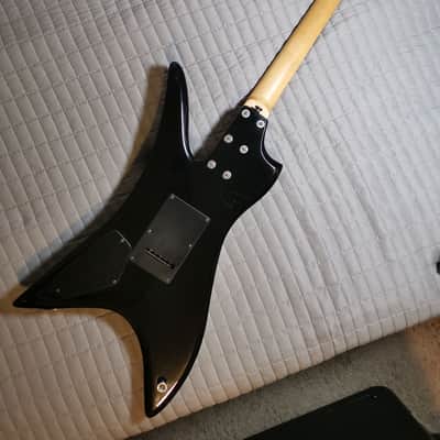 *RARE* 1980's Hondo H-2 (Korea) - Black w/SETUP/FRETWORK image 8