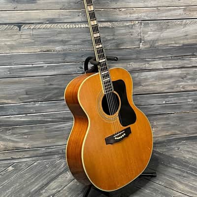 Used Guild 1976 F-50R Jumbo USA made Acoustic Electric Guitar with Case image 4