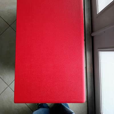 Friedman BE-412 4x12" Closed-Back Guitar Speaker Cabinet - JEL Bronco Red - 2023 image 2