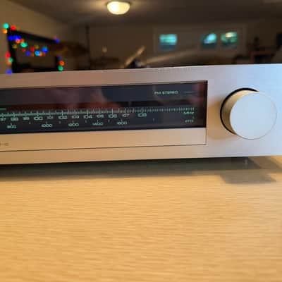 Vintage 1980s Yamaha T-10 AM/FM Analog Stereo Tuner Silver JAPAN Serviced Rare🎶 image 6