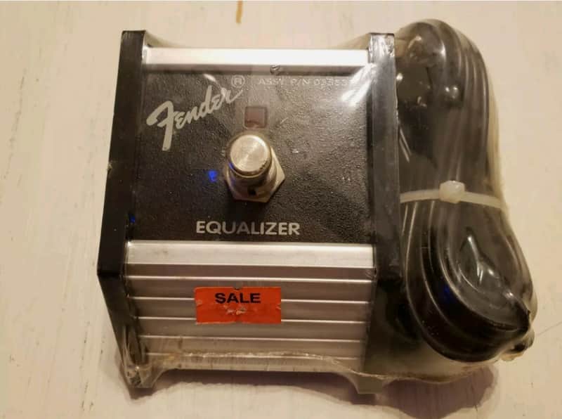 Fender Footswitch Equalizer Channel Reverb Black image 1