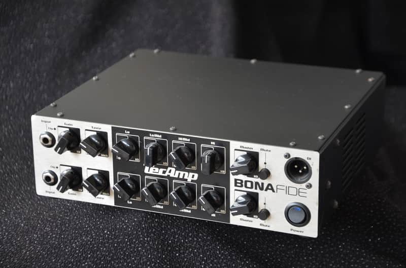 TECAMP Bonafide * 820W 2-channel solid state Bass amp * Made in Germany * balanced DI output image 1