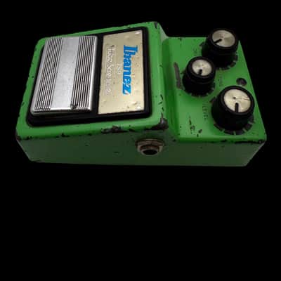 Ibanez TS9 Tube Screamer (Black Label) 1981 - 1982 - Green X5544 image 3