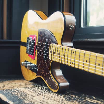 Prinz of Tone! Hohner The Prinz Mad Cat Prince Telecaster with Bookmatched Flamed Maple Top image 12