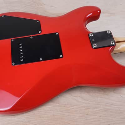 Squier Contemporary Stratocaster HSS MIJ 1987 Torino Red Japan w/ Hard Case image 14