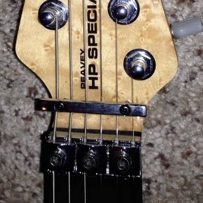 Peavey HP Special  Natural  electric guitar made in the USA Floyd rose d tuna hardshell case image 2