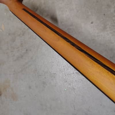 Roasted Maple Tele Neck fits fender Telecaster body 21 frets 60s style image 7