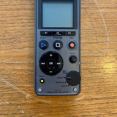Olympus LS-12 Linear PCM Recorder Gun Metal Grey image 1