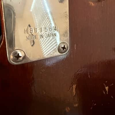 Ibanez BL50-MH Blazer Standard in Mahogany 1981 w/Case image 15