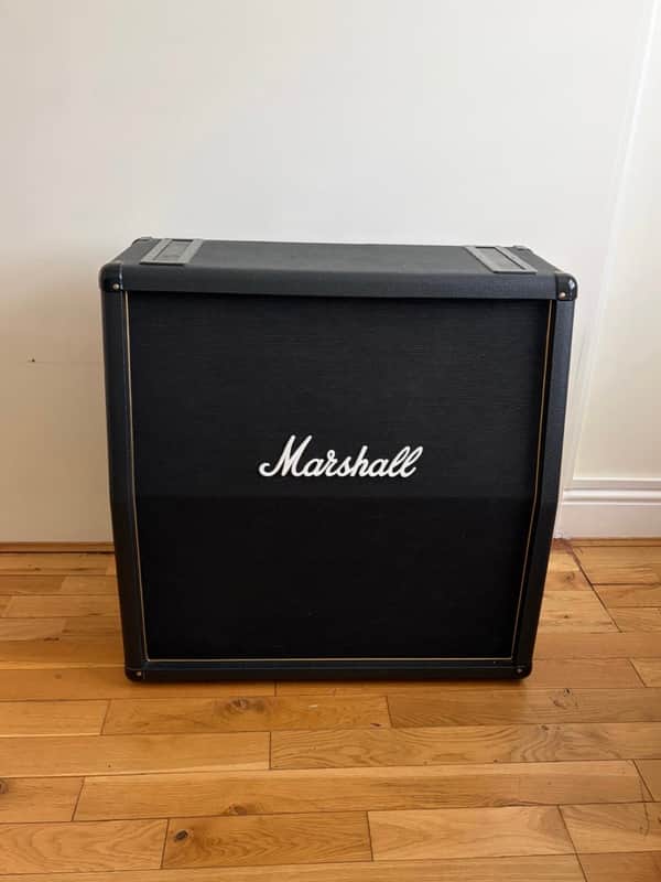 Marshall Vintage Modern 425A 4x12 Angled Guitar Cabinet 2007-2013 - Black Levant Tolex - UK image 1