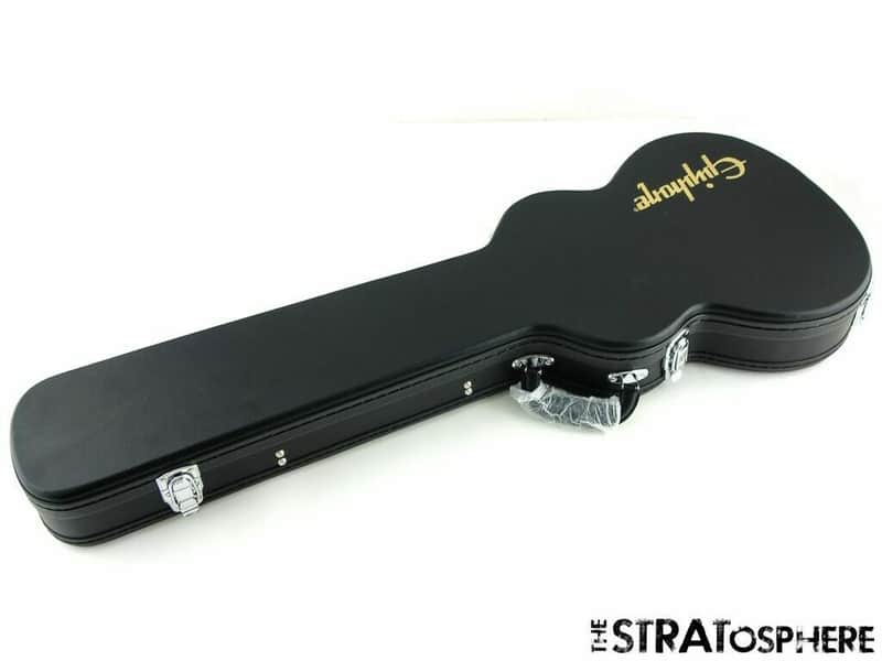 Epiphone Nancy Wilson Fanatic MOLDED HARDSHELL CASE Guitar Black image 1