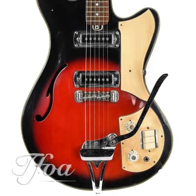 Teisco Del Rey EP200 sunburst 1963 | Reverb