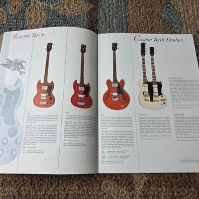 Vintage 1966 Gibson Full-Line Full-Color Catalog! Rare, Original Case Candy, Paperwork! image 4
