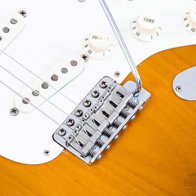 1983 Fender Fullerton American Vintage ‘57 Stratocaster Sunburst w/ Case, Hangtags image 8