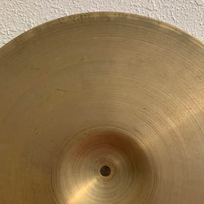 Zildjian 14" A. Zildjian '70s Stamp New Beat Hi-Hat Cymbal image 8