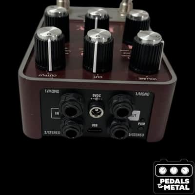 Universal Audio Ruby ’63 Top Boost Amplifier 2022 - Present - Ruby / Silver - X18709 image 3