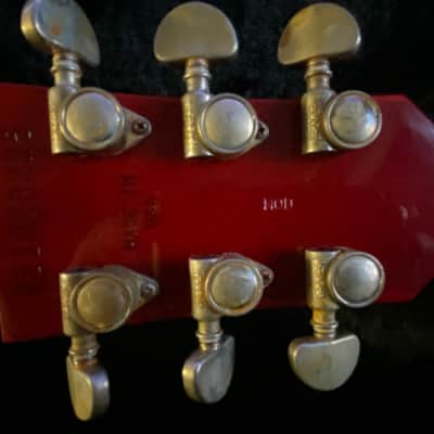 Gibson Aged Relic 70th Anniversary Les Paul Translucent Cherry VOS image 12