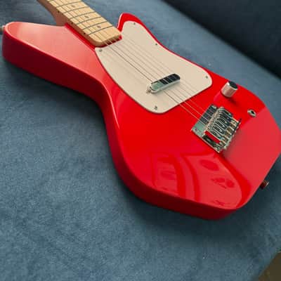 Loog Pro VI Electric student guitar for kids - Red with extras image 2
