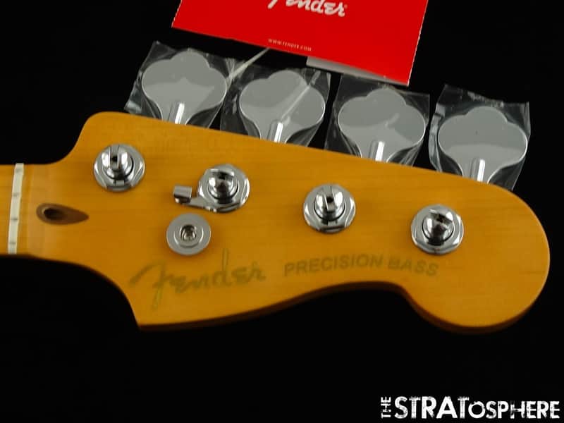 Fender American Ultra II Precision P BASS NECK &TUNERS, Modern image 1