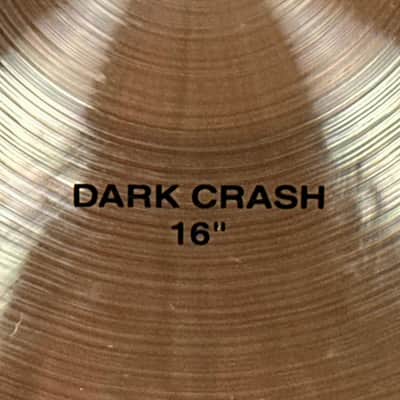 16" Paiste Masters Dark Crash Cymbal 984g *Video* image 3