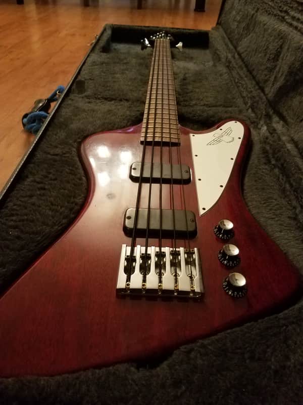 Gibson Thunderbird Cherry Red 5-String RARE! image 1