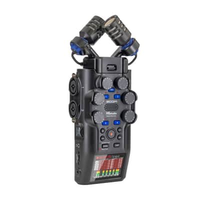 Zoom H6studio Handheld Recorder with StreamEye PDM-3 Podcast Equipment Bundle (Pair) image 2