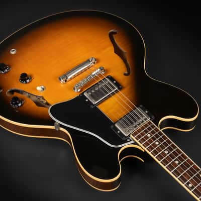 1996 Gibson ES-335 Dot - Figured Vintage Sunburst | USA Good Wood Era Semi-Hollow 57 Classic Humbucker | OHSC image 8