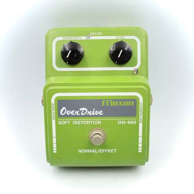 MAXON OD-880 Overdrive Soft Distortion Made in Japan Guitar Effect Pedal 001934 image 2