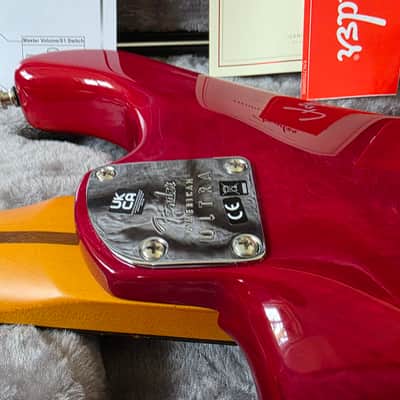 Fender American Ultra Stratocaster BRAND NEW Limited Edition FSR Umbra Burst Tiger Flame Top American Strat image 10