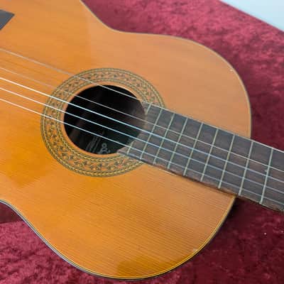 Kiso Suzuki Takeharu Yamamoto G-85 1974 Acoustic Classical Guitar MIJ Japan Cedar Mahogany Japanese Classical image 7