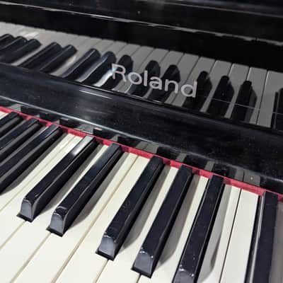 Roland HP7700 digital grand piano - Polish Ebony image 2