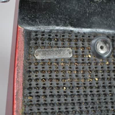 Supro Doubleneck Lap Steel 1953-54 - Red Metallic Sparkle image 5