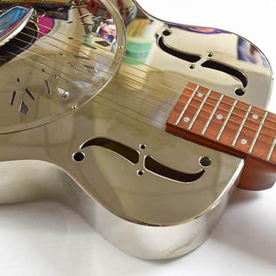 Dobro Hound Dog M-14 Metalbody - Nickel image 5